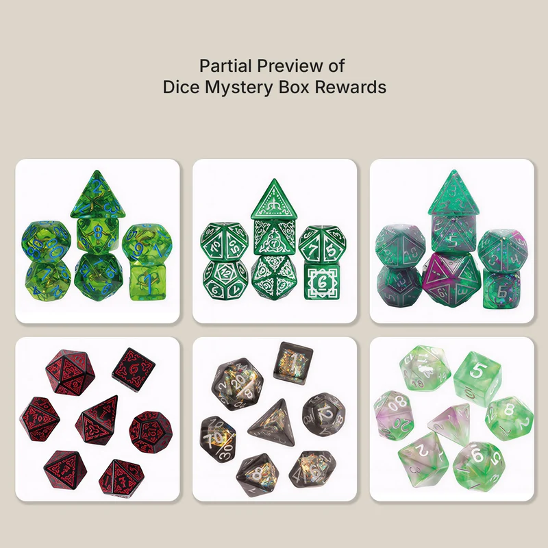 Mystery Dice Egg – RPG Blind Box