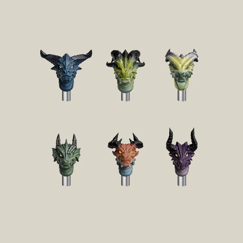Magnetic Head Sculpt Expansion Pack (Painted Miniatures Upgrade Kit)