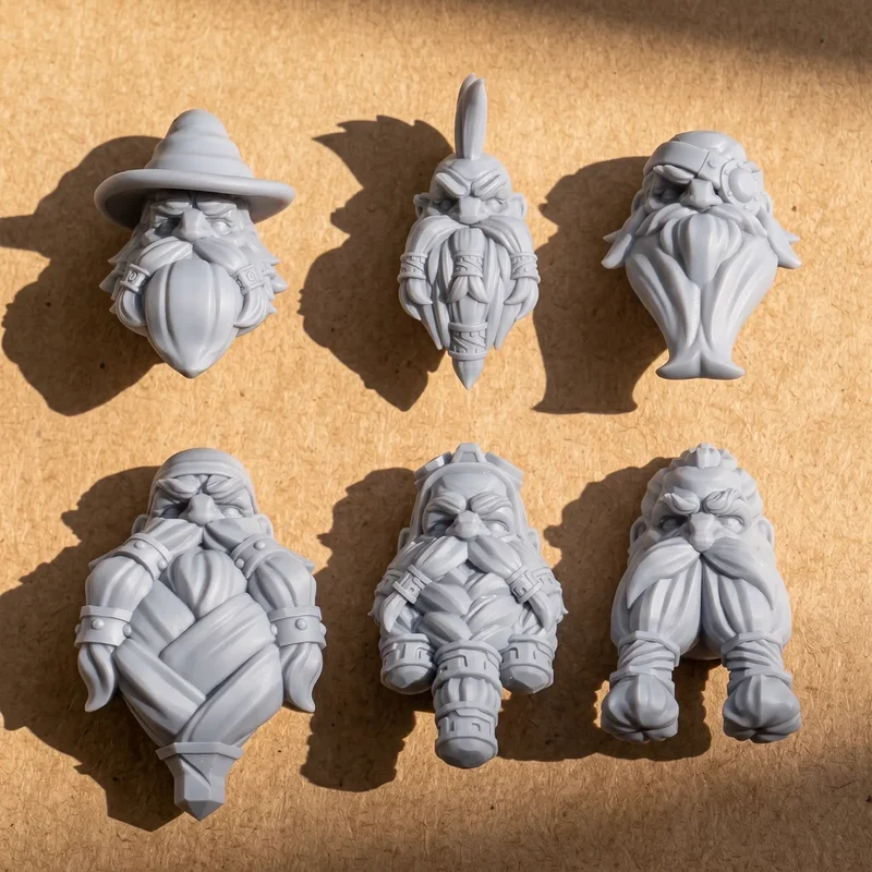 Magnetic Miniatures Head Expansion Pack (Choose Your Race)