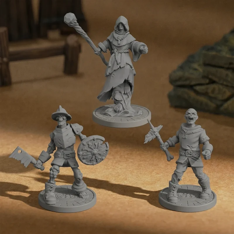 Magnetic Miniatures Assembly Kit (Monsters)