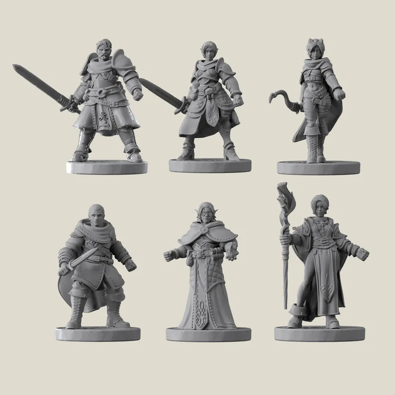 Magnetic Miniatures Assembly Kit (Choose Your Race)