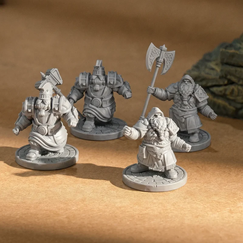 Magnetic Miniatures Assembly Kit (Choose Your Race)