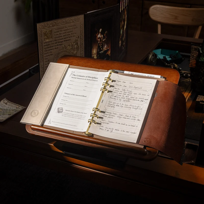 Cavatina: Vertical Tabletop Binder