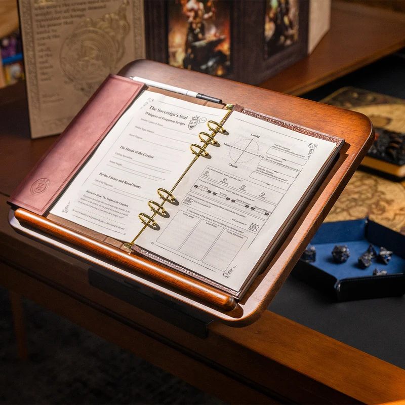 Cavatina: Vertical Tabletop Binder