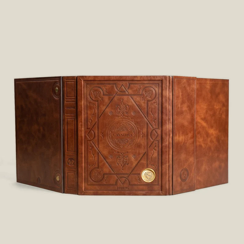 Cavatina: Vertical Tabletop Binder