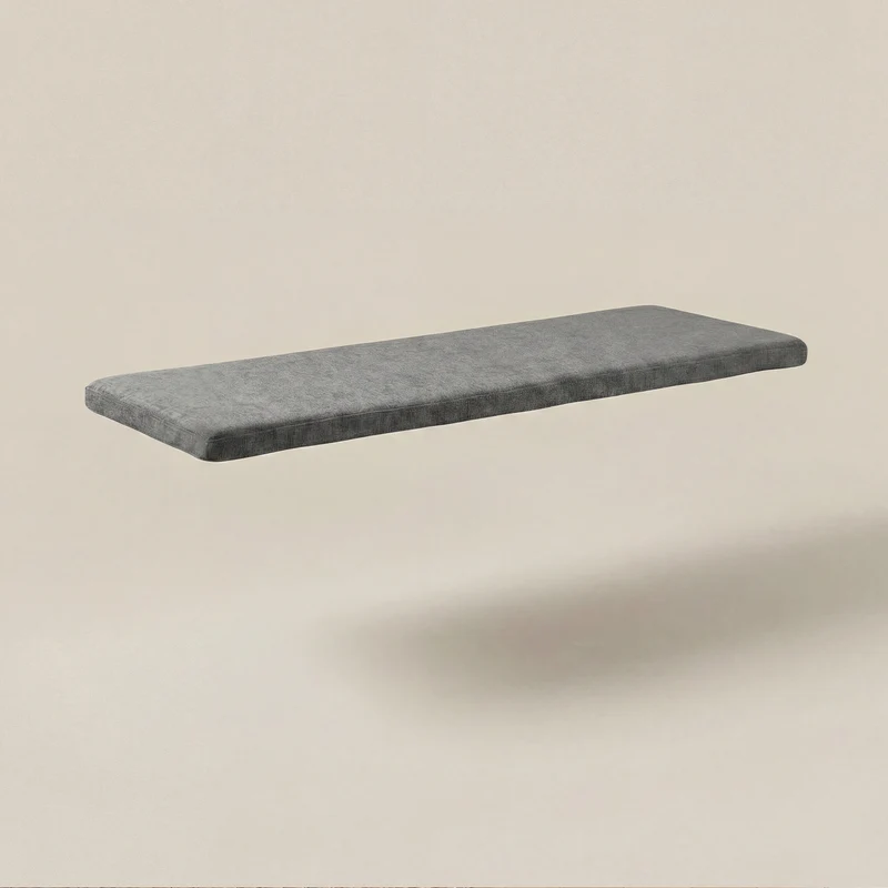 Removable Bench Cushion with Non-Slip Base