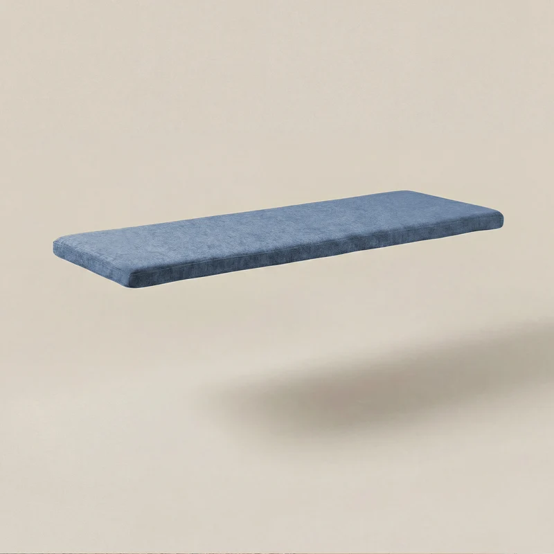 Removable Bench Cushion with Non-Slip Base