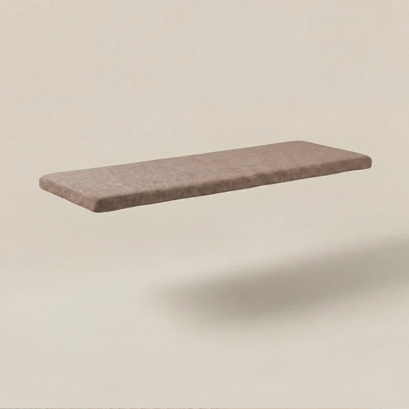 Removable Bench Cushion with Non-Slip Base