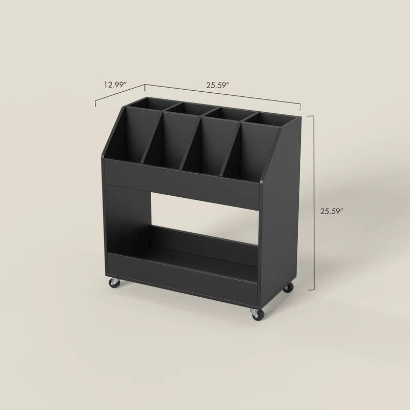 Double Layer Rolling Playmat Storage Rack
