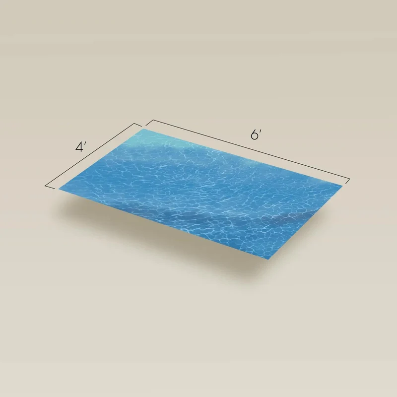 4×6' Single-Sided Playmat – for Board Games & RPGs