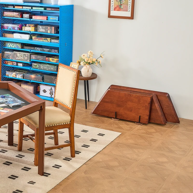 Space-Saving Topper Organizer for Board Game Tables