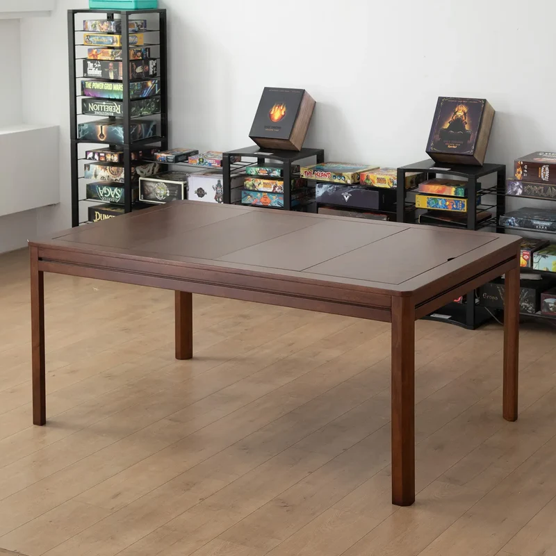LED Kingswood 3×5' Solid Wood Game Table with Topper
