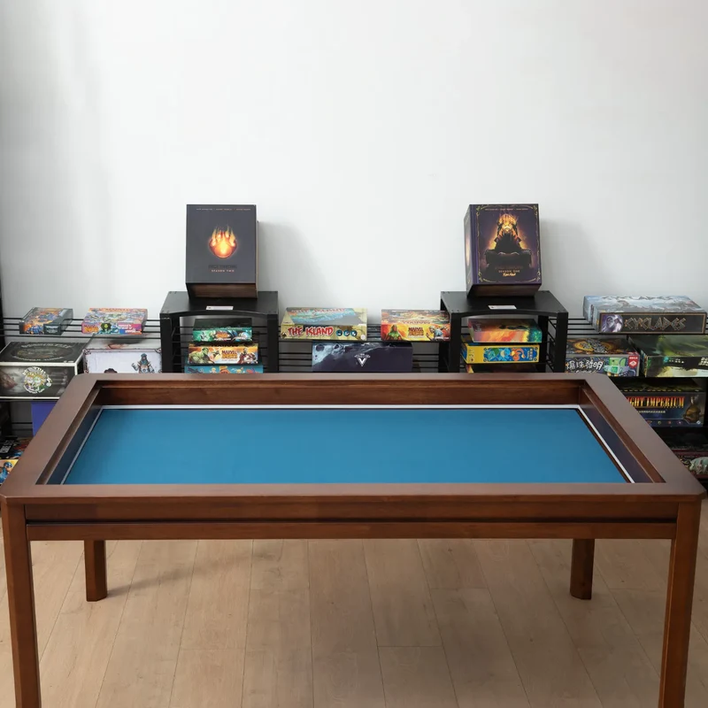 LED Kingswood 3×5' Solid Wood Game Table with Topper