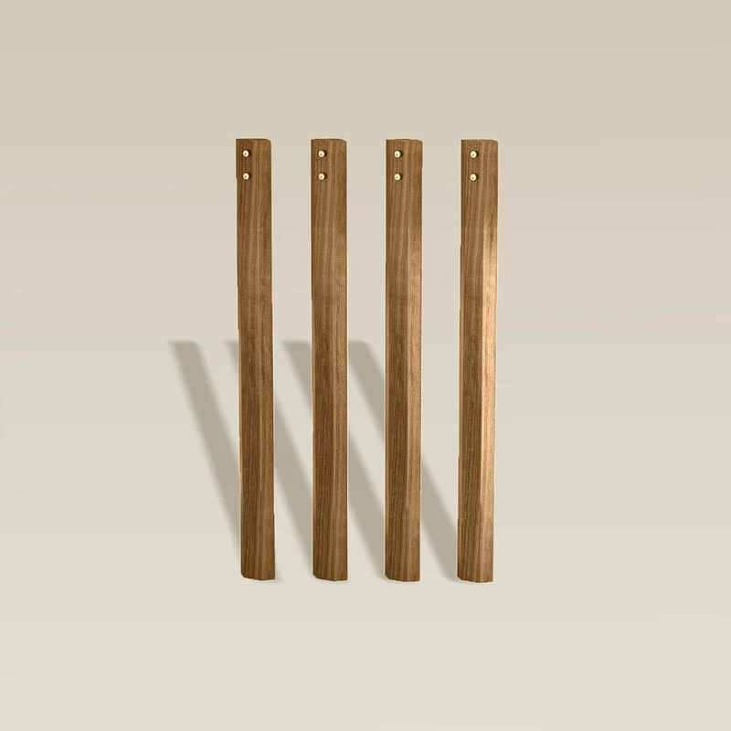 Wooden Counter Height Conversion Kit for 3×5' Kingswood Wooden Table