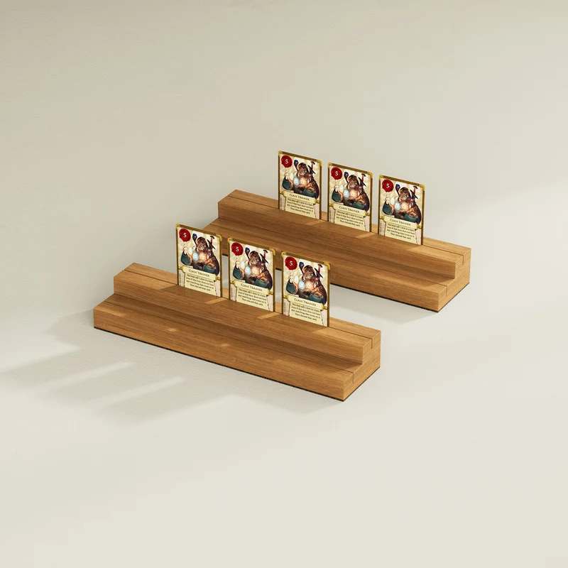 Rail-Sitting Card Holders (2-Pack)