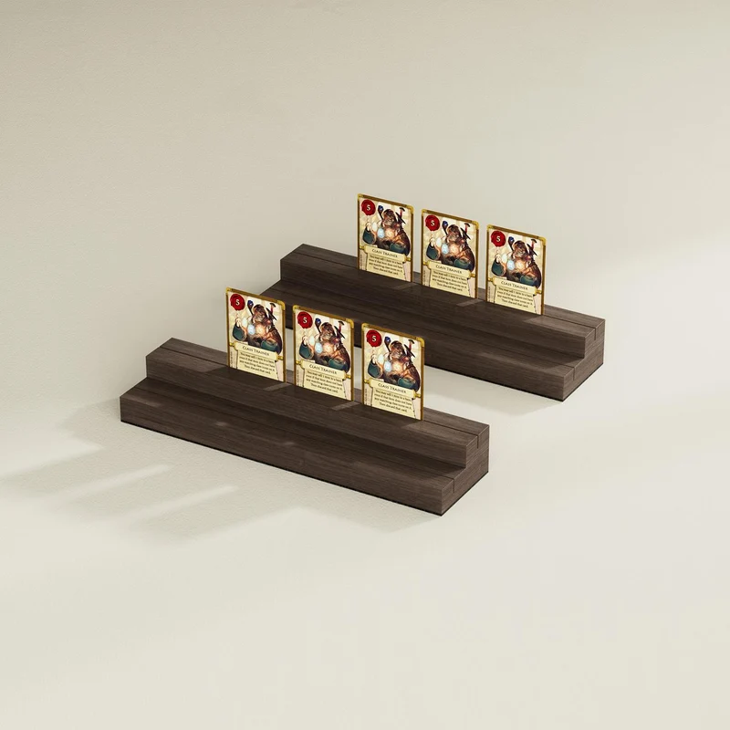 Rail-Sitting Card Holders (2-Pack)