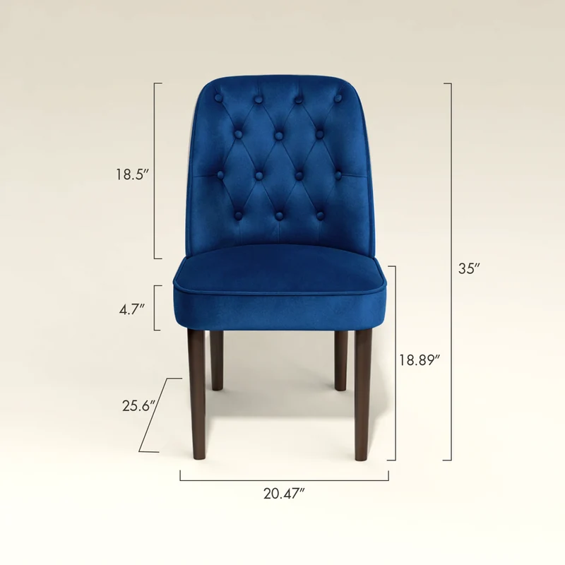 Velvet Chairs for Kingswood