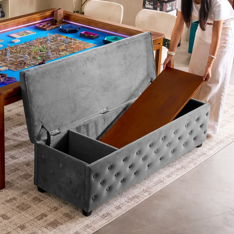 Topper & Accessory Storage Bench