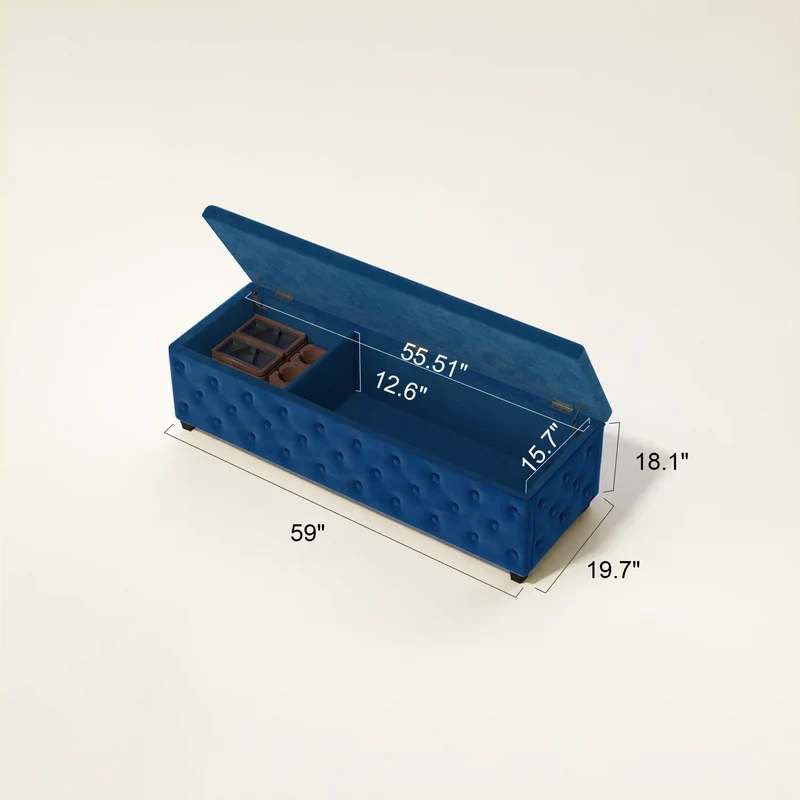 Topper & Accessory Storage Bench