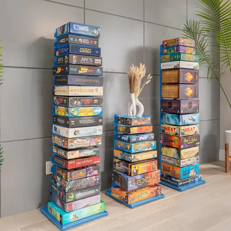 GamePillar Adjustable Board Game Tower – Tall (155cm)