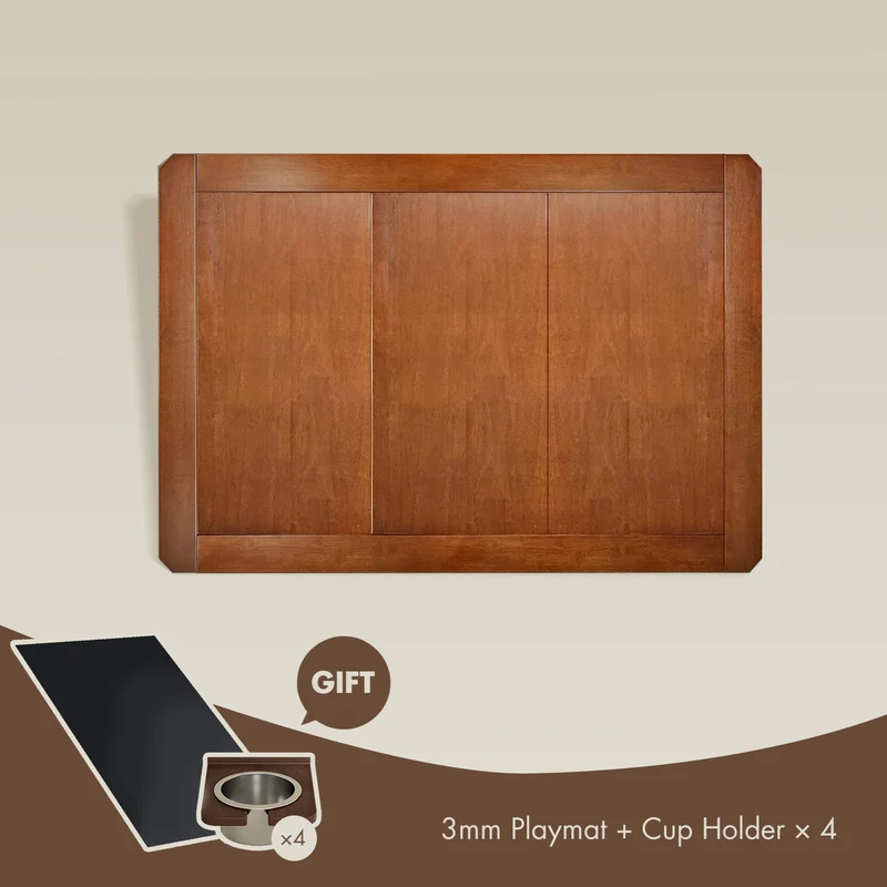 Wooden Coffee Gaming Table With Topper