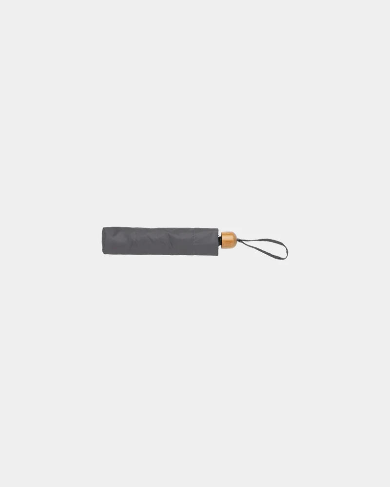 Mini paraguas rPET 20.5" mango bambú para personalizar