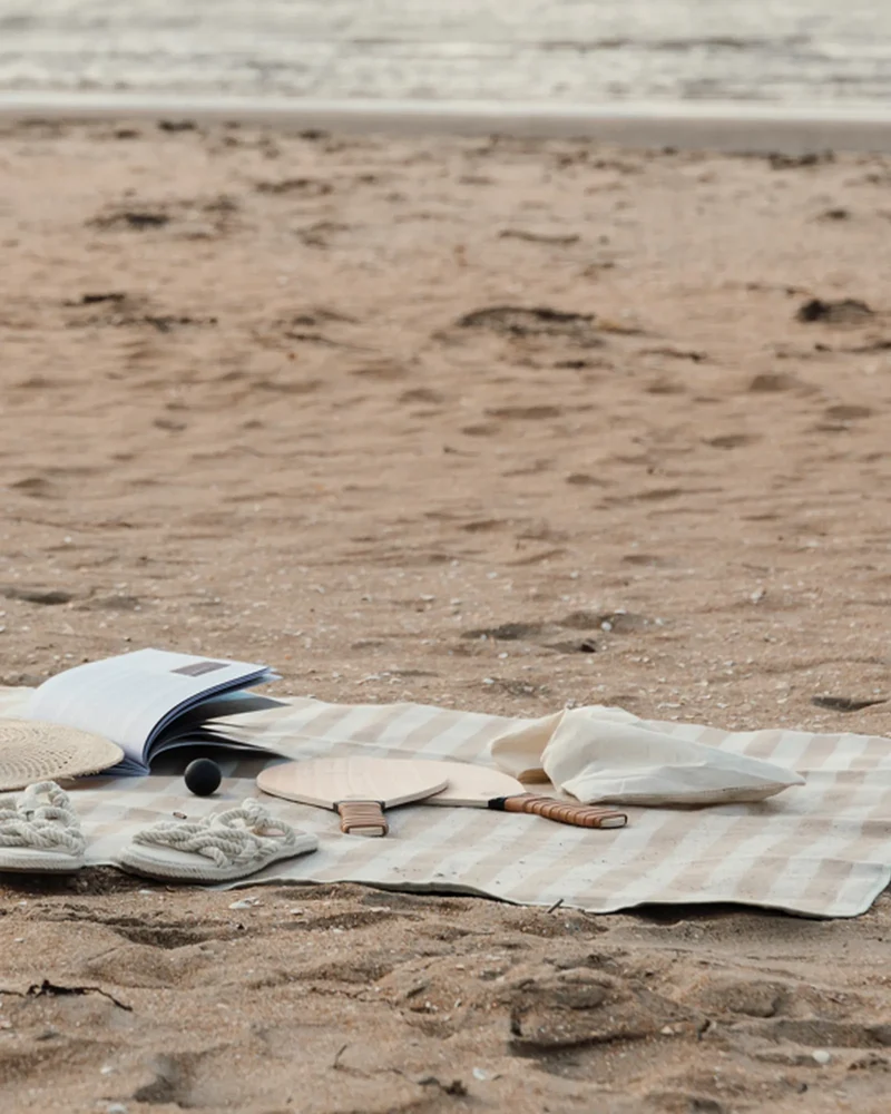 Manta de picnic reciclada RPET Vinga Alba para personalizar