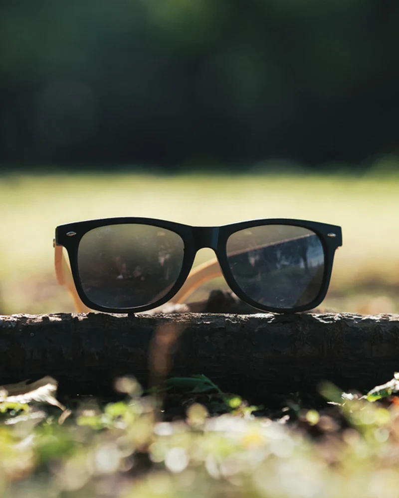 Gafas de sol bambú y plástico reciclado para personalizar