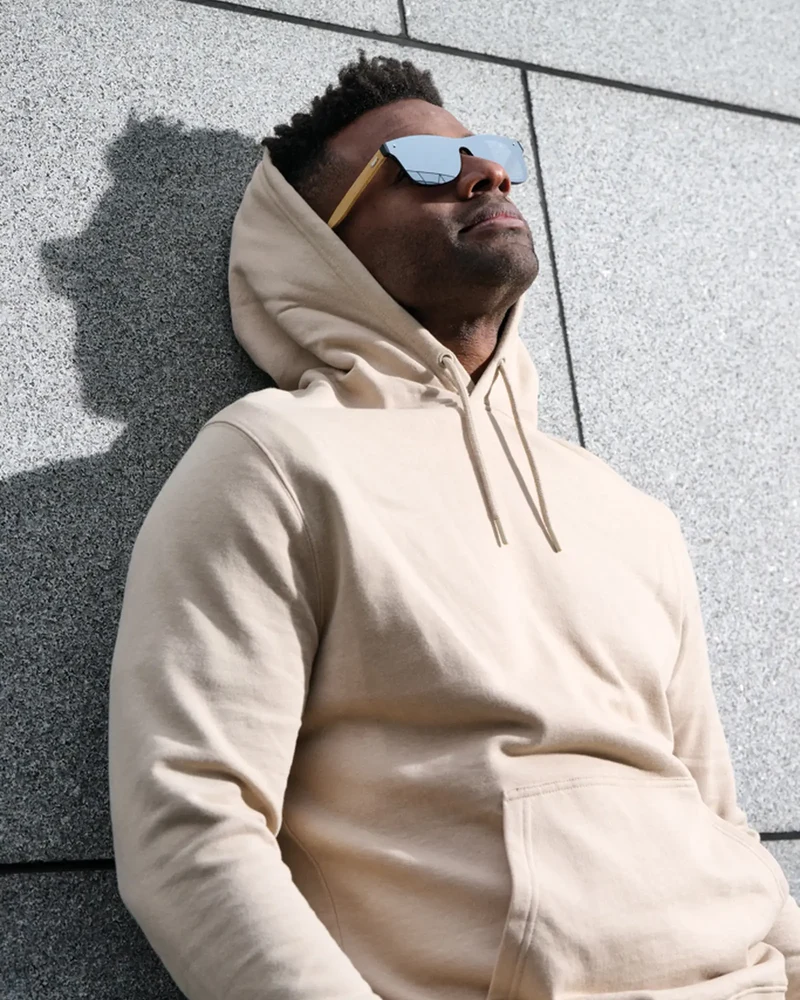 Gafas de sol de plástico reciclado y bambú para personalizar