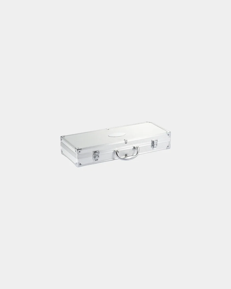 Set barbacoa 12 piezas acero inoxidable para personalizar