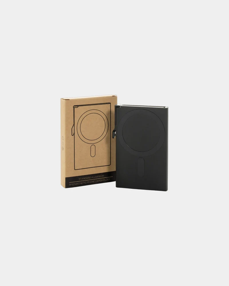 Tarjetero magnético aluminio antiRFID para personalizar