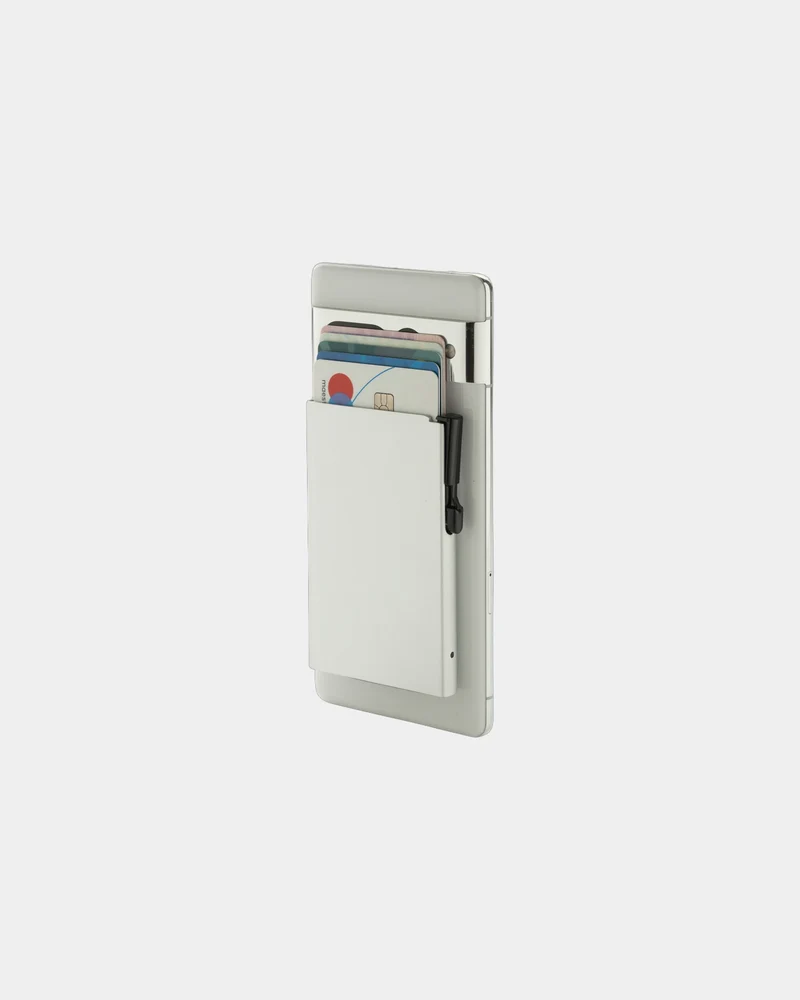 Tarjetero magnético aluminio antiRFID para personalizar