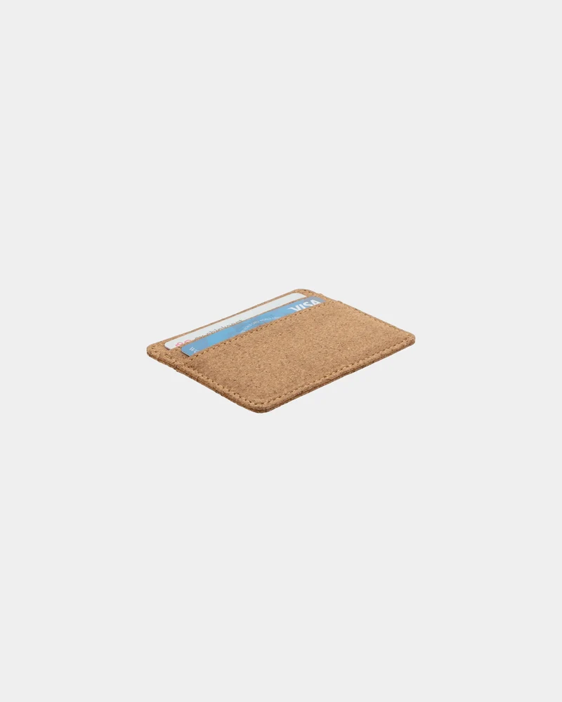 Tarjetero de corcho anti-RFID para personalizar