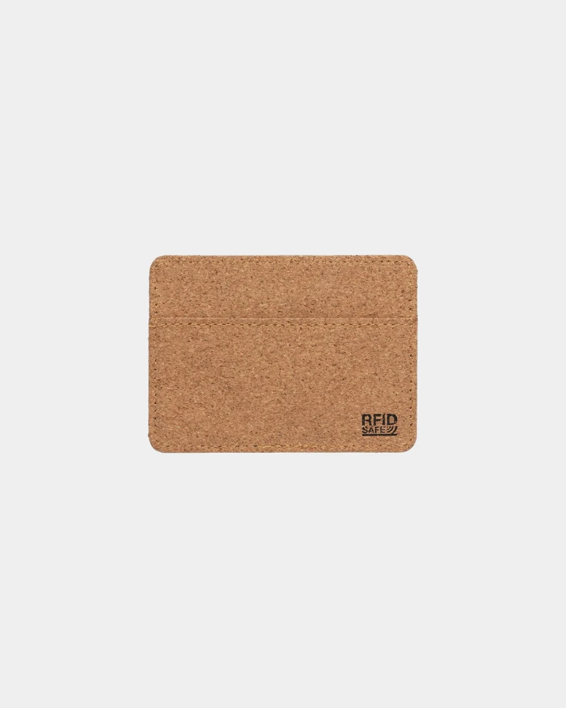 Tarjetero de corcho anti-RFID para personalizar