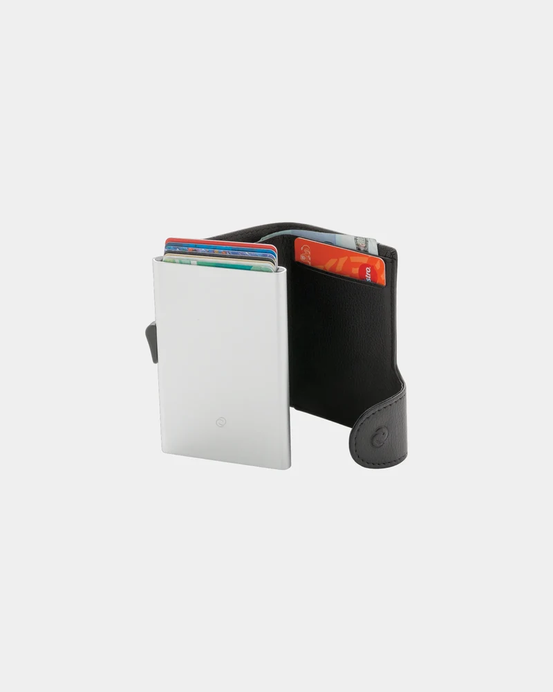 Tarjetero antirrobo RFID aluminio para personalizar