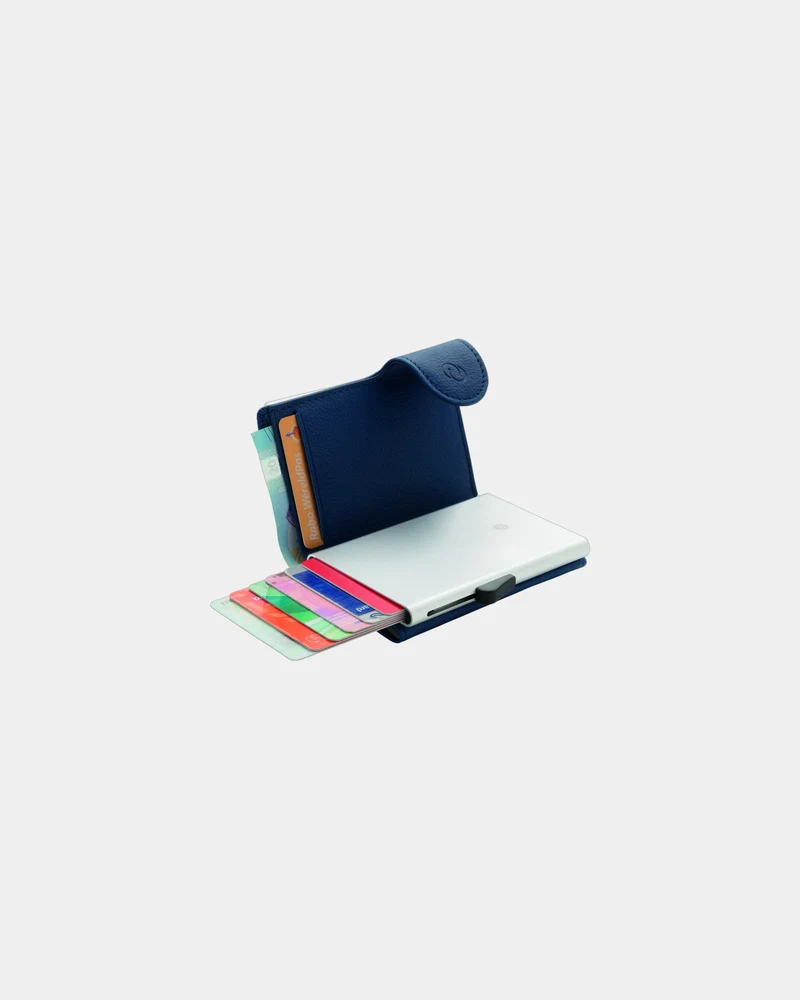 Tarjetero antirrobo RFID aluminio para personalizar