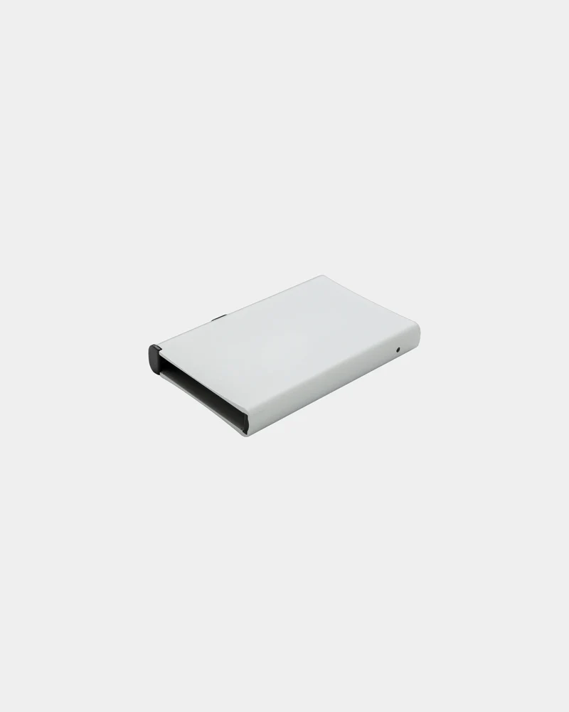 Tarjetero de aluminio antirrobo RFID para personalizar