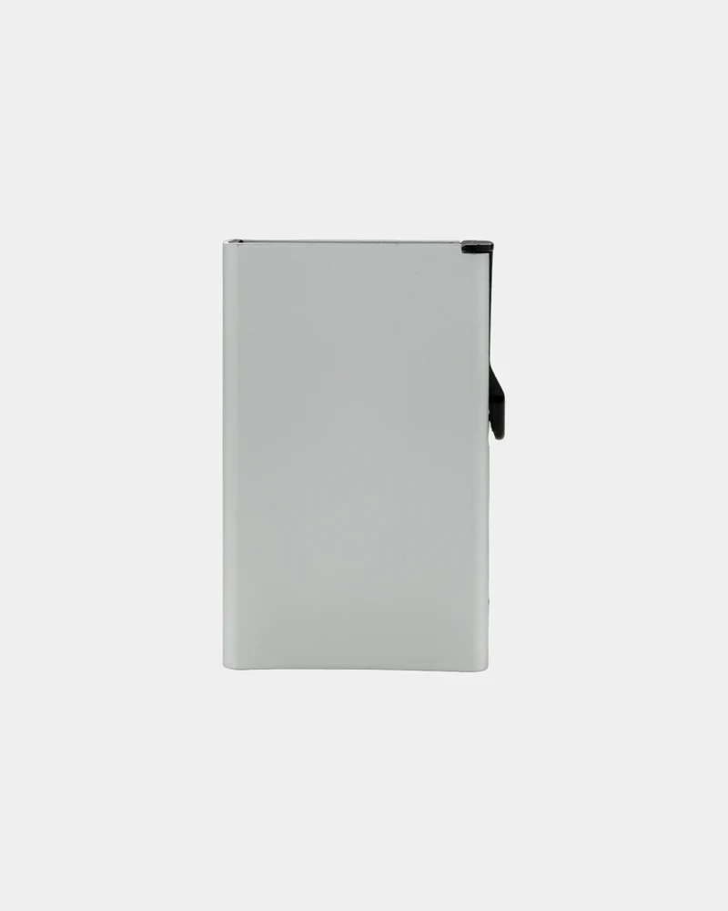 Tarjetero de aluminio antirrobo RFID para personalizar