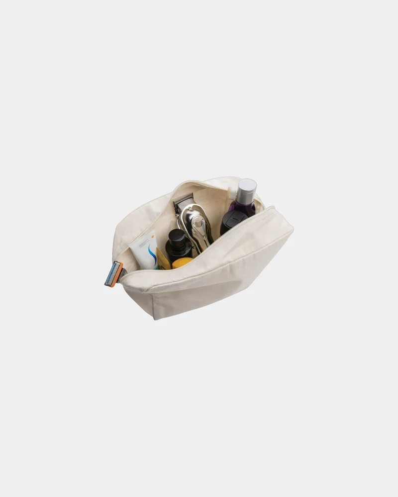 Neceser de lona reciclada Aware sin teñir para personalizar
