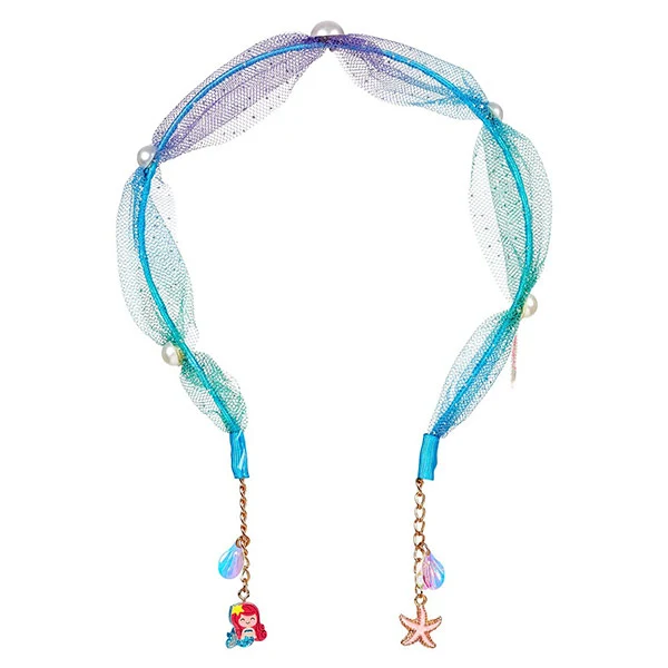 Diadema Sirenita Adrielle Azul Souza